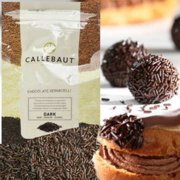 DECORAZIONE CIOCCOLATO VERMICELLI/CODETTE FONDENTE KG1